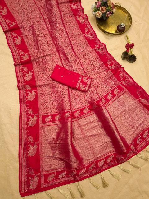 Akshara banarasi khadi silk saree wholesale online clothing stores